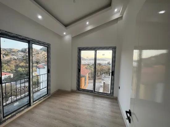 Marmaris Bozburun Stadtteil In dem atemberaubenden Meeresblick 4+1 Null 170 m2 satılık Villa