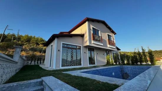 Muğla Ula Kızılyaka’da Unveränderliche Aussicht, Private Pool-villa mit eigenem Swimmingpool zum Verkauf