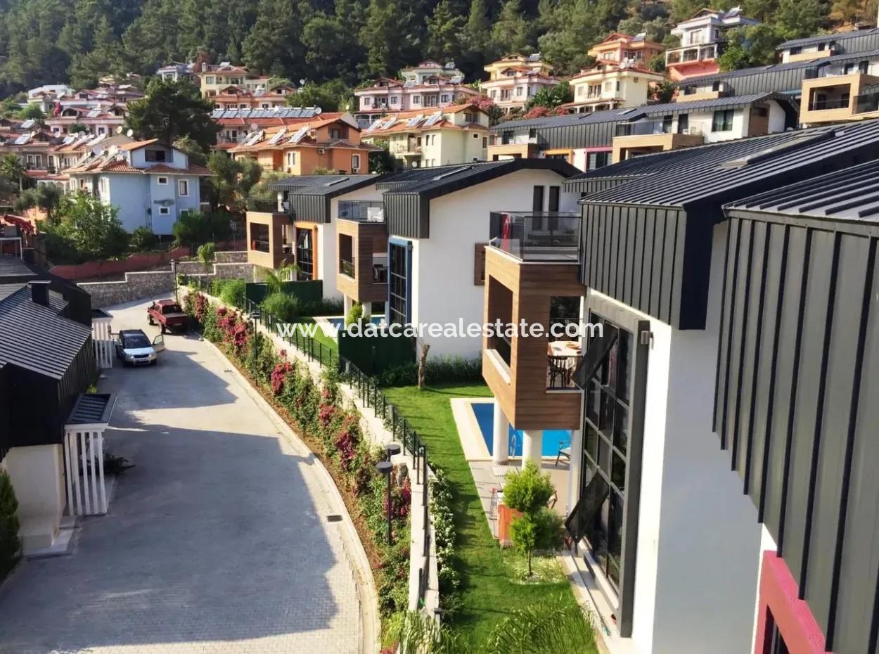 Schöne Villa Zum Verkauf In Marmaris Beldibi District, Villa Smart-Villa 220 M2 4 Zimmer 2 Wohnzimmer