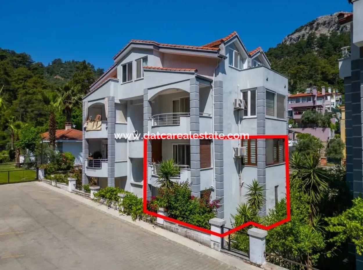 3 1 Garten-Maisonette-Wohnung Zum Verkauf In Beldibi Im Stadtteil Marmaris In Einem Komplex Mit Blick Auf Die Natur Swimmingpool