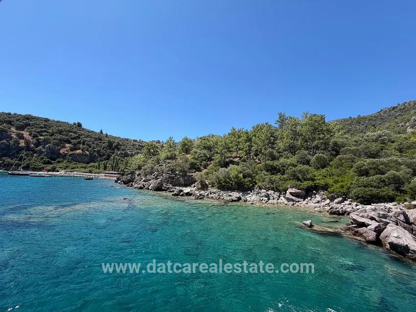 Marmaris Turunç cove with sea zero 4700 m2 controlled usage area