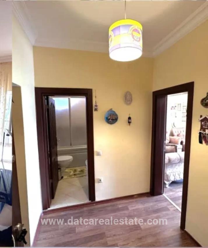 In Hisarönü, 2+1 Furnished Rental Flat – 100 m to the Coast