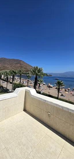 Marmaris İçmeler Sea Front Duplex Detached Furnished For Sale 3+1