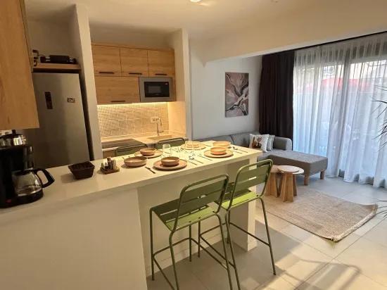 Marmaris In Çıldır 30 m to the sea Brand new Luxury Garden Furnished For rent 2+1
