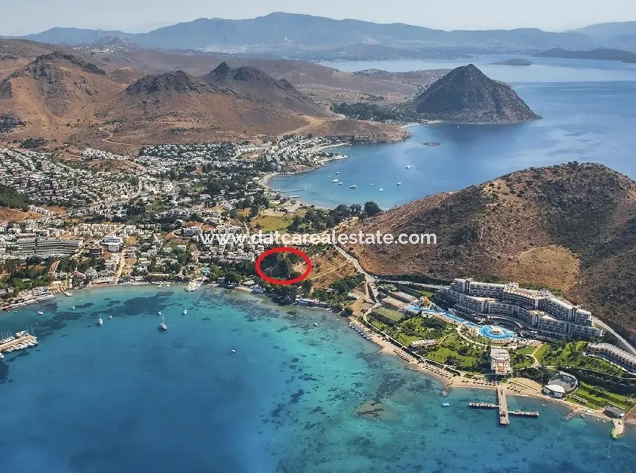 Land For Sale With 4000M2 Tourism Development By The Sea In Bodrum Akyarlar