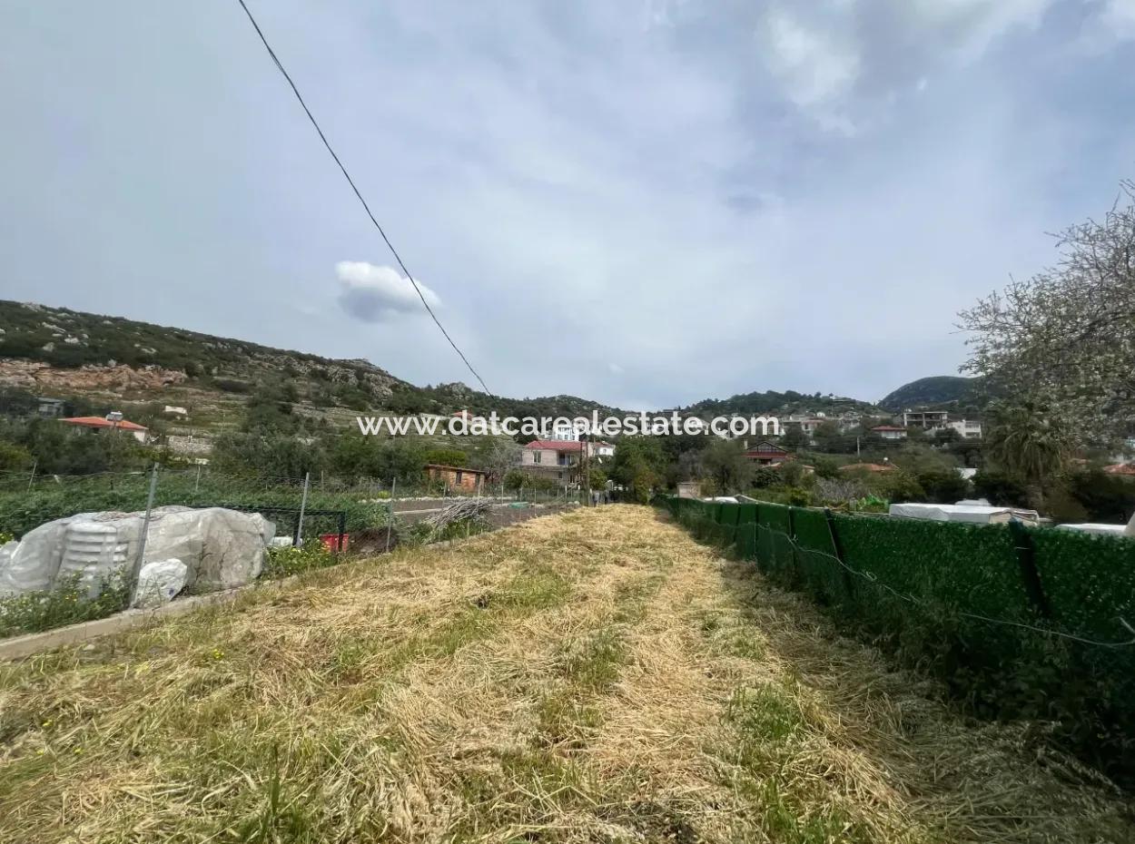 Detached House For Sale On 2000M2 Plot Of Land By The Sea In Marmaris Söğüt Neighborhood. Suitable For Tying A Boat In Front Of It.