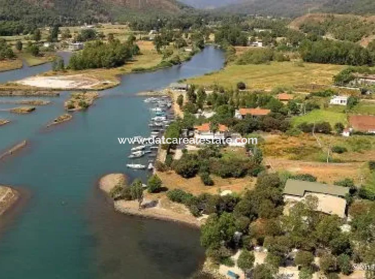 Our 10000M2 Shared Land Suitable For Commercial Use By The Canal In Marmaris Is For Sale