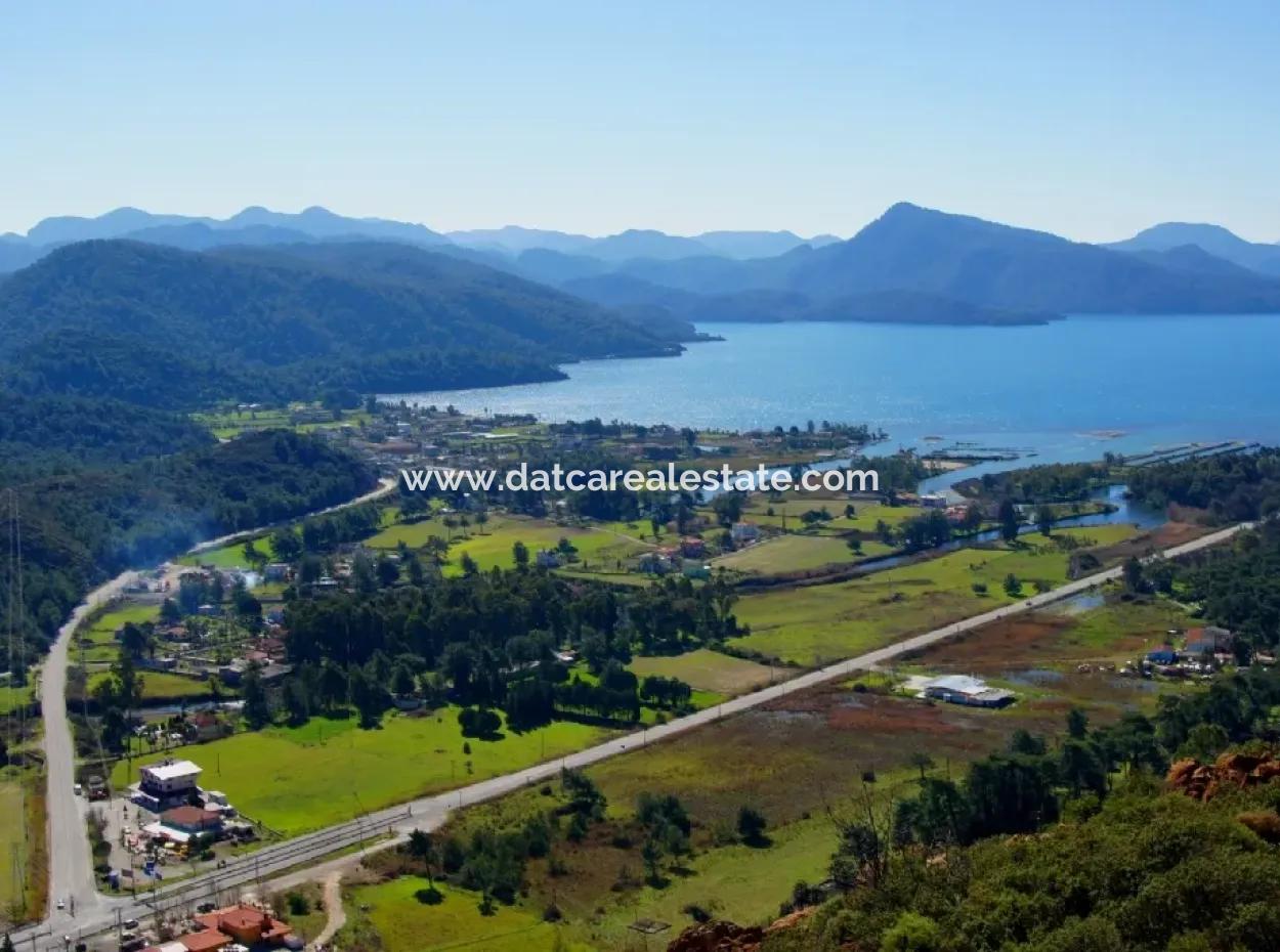 Our 10000M2 Shared Land Suitable For Commercial Use By The Canal In Marmaris Is For Sale