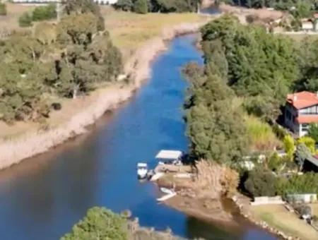 Our 10000M2 Shared Land Suitable For Commercial Use By The Canal In Marmaris Is For Sale