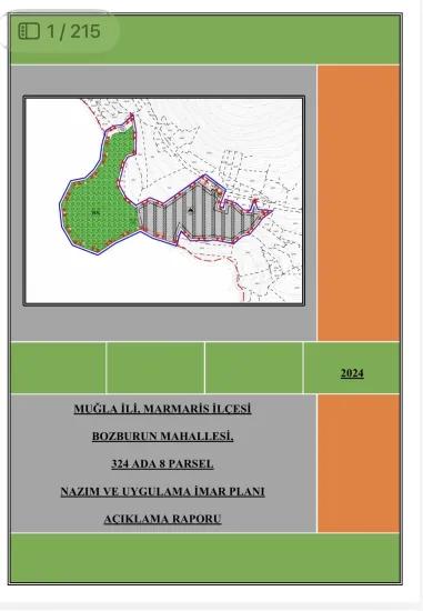 Мармарис Бозбурун районе 32.000м2 участок земли С верфью для яхт