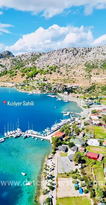 Söğüt köyünde denize sıfır 1500m2 Özel mülk
