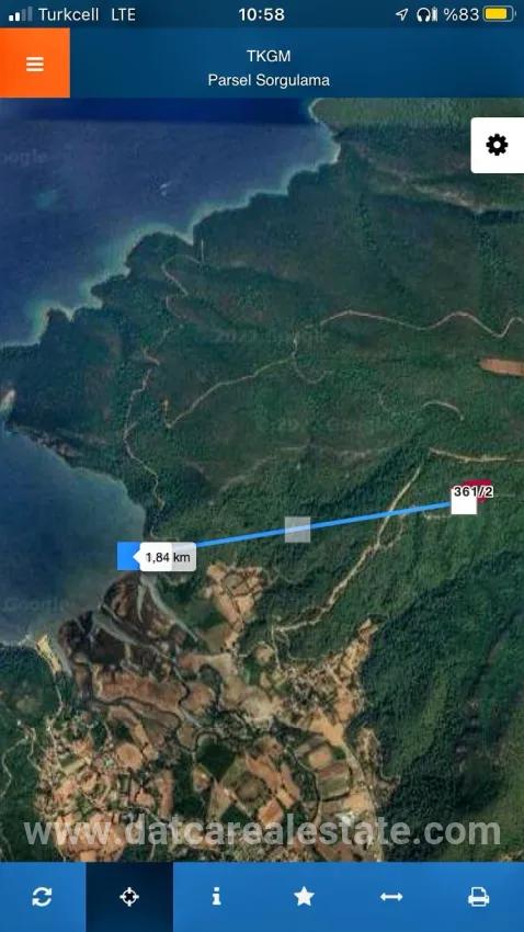 Marmaris Çetibeli Mah. Satılık Tarla - Tarla İmar Durumlu - 13.500 m²