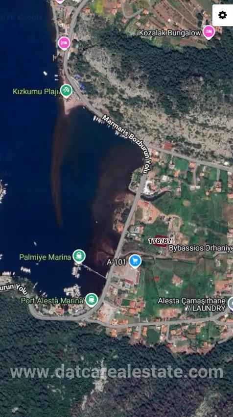 Marmaris Orhaniye Mah. Satılık Tarla - Tarla İmar Durumlu - 1.250 m²