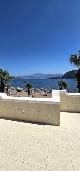 Marmaris İçmeler Denize Sıfır Dubleks Müstakil Eşyalı Satılık 3+1