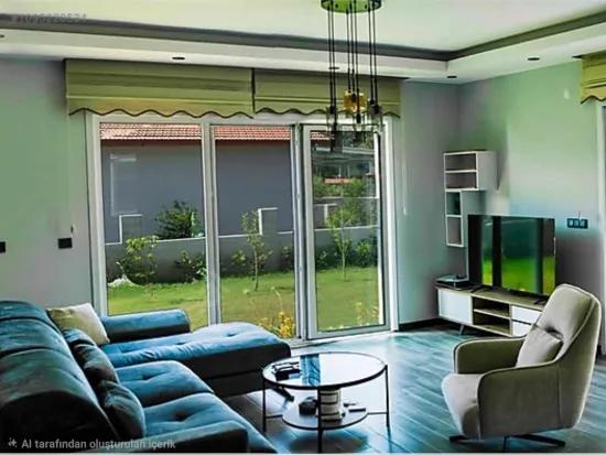 Tam Müstakil 4+1 Eşyalı Kiralık İlan – 400 m² Özel Bahçe, 30 m² Teras – Hisarönü Mahallesi