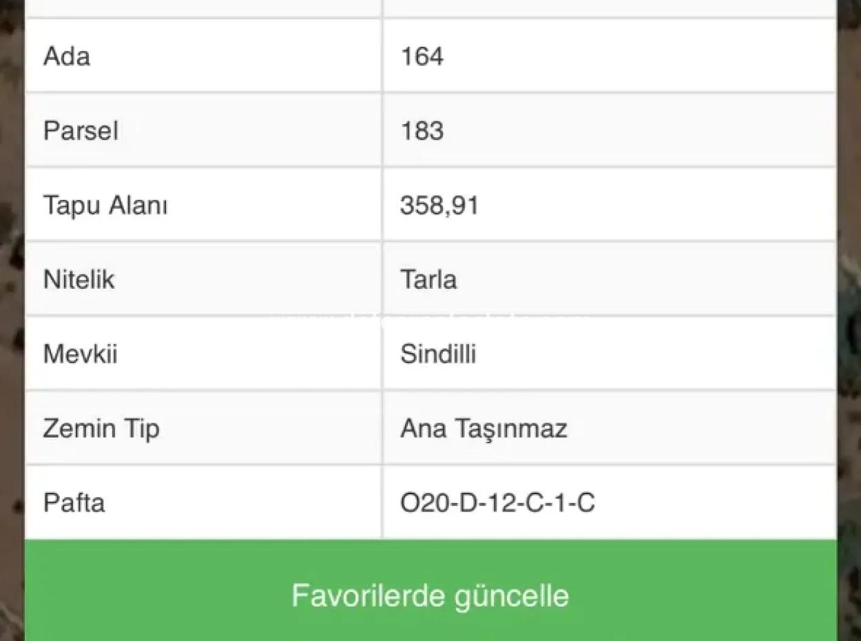 Marmaris Söğüt Köyünde Satılık Denize Yürüme Mesafesinde 350M2 Tarla