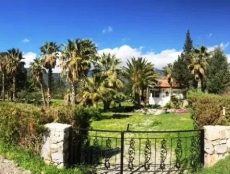 Datça Mesudiye Denize Sıfır Villa 4200M2 Arsa İçerisinde