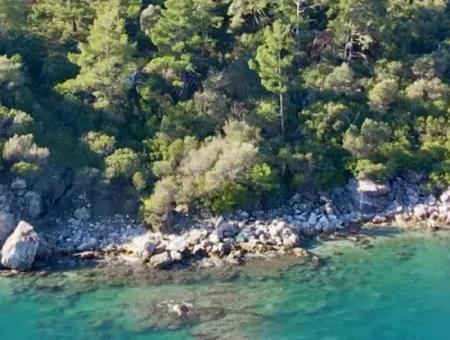 Marmaris İlçesi Turunç Mahallesi Deniz Kenarı 2354M2 Satılık Arsa