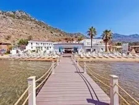 Marmaris,Den 40 Km Uzaklıkta Denize Sıfır Satılık Butik Otel İskelesi Mevcut